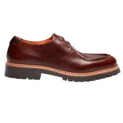 Chaussures lacées cuir