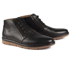Chaussures montantes double zip
