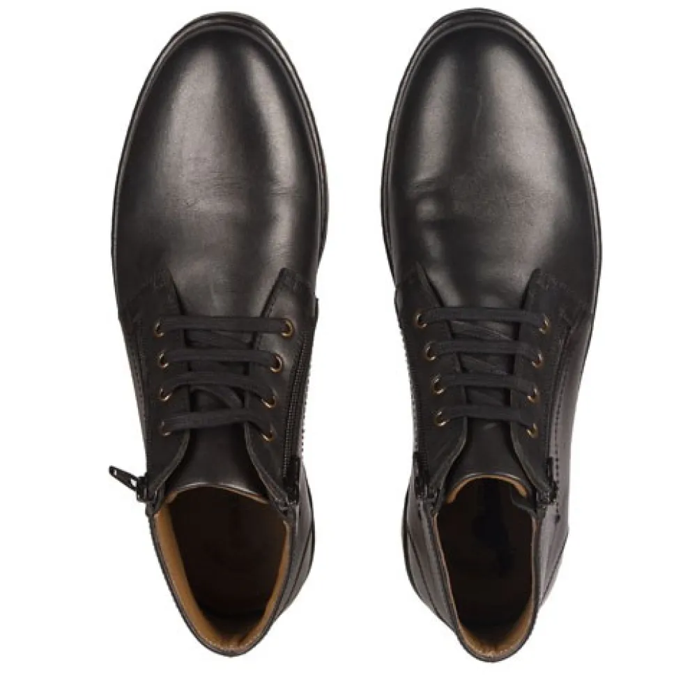 Chaussures montantes double zip