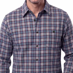 Chemise bleu cardiff carreaux