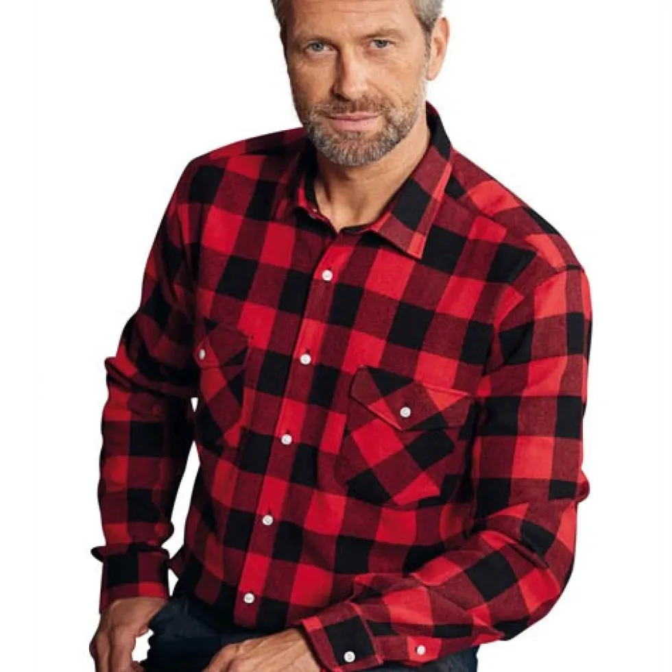 Chemise carreaux canadiens