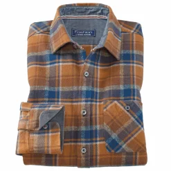 Chemise carreaux flanelle Chambéry
