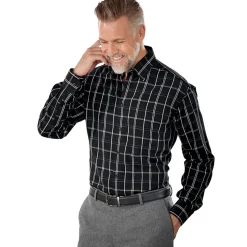 Chemise Carreaux Microfibre Mode