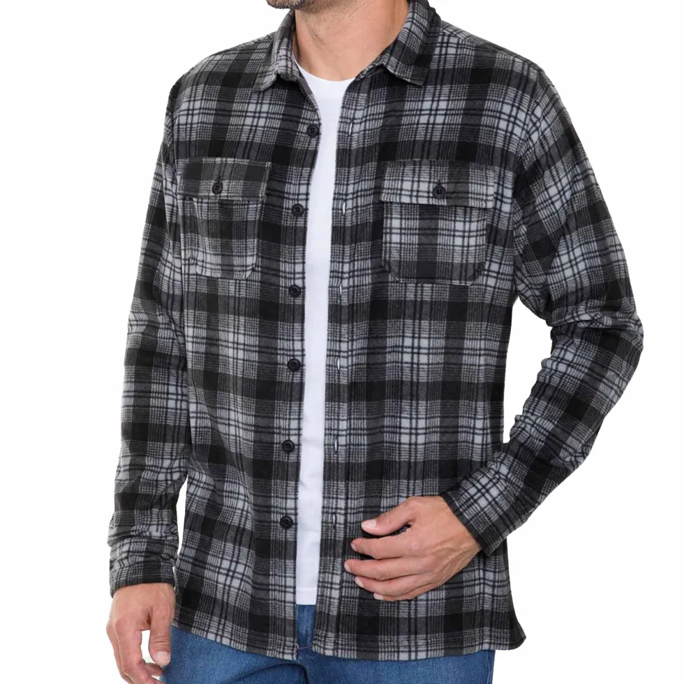 Chemise carreaux micropolaire