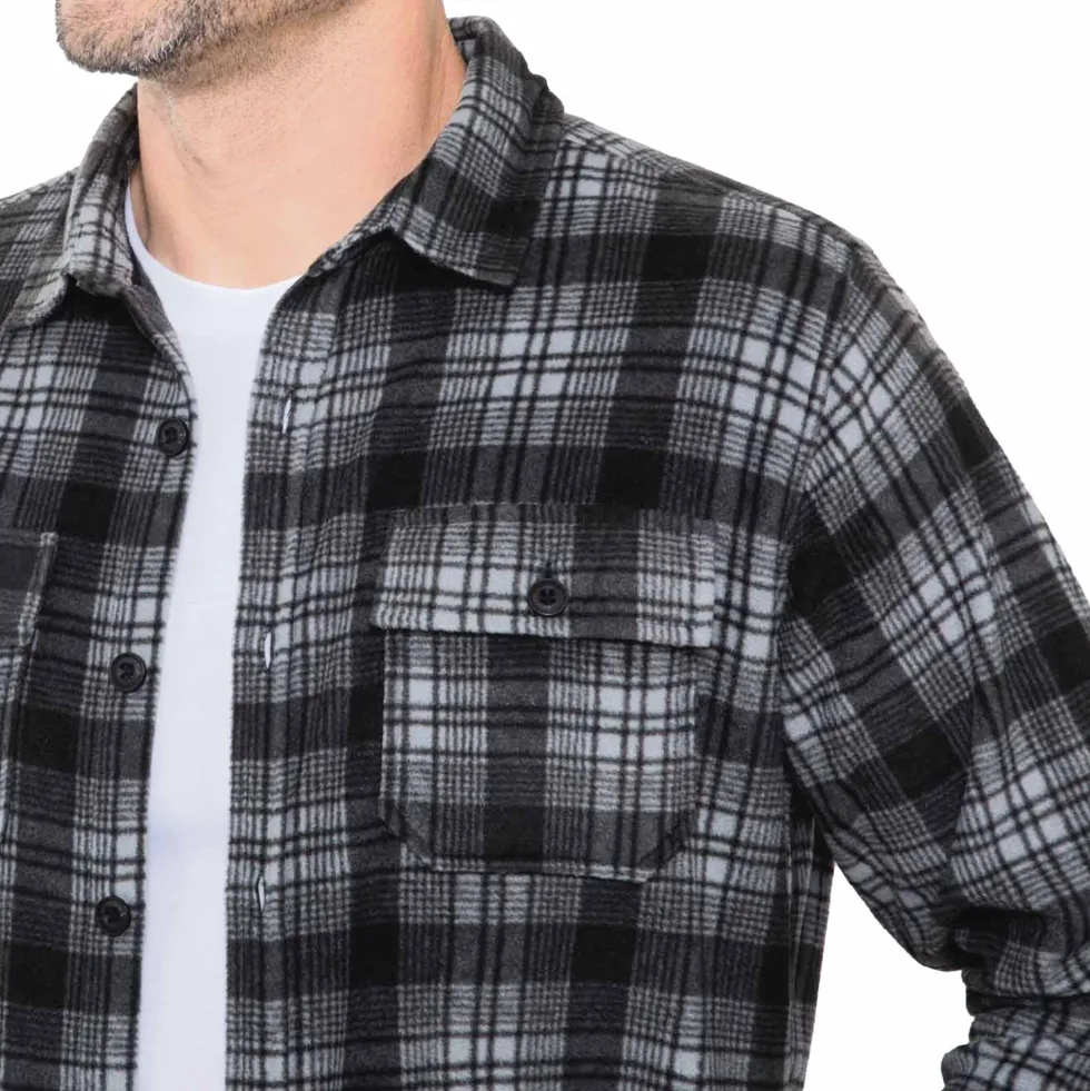 Chemise carreaux micropolaire