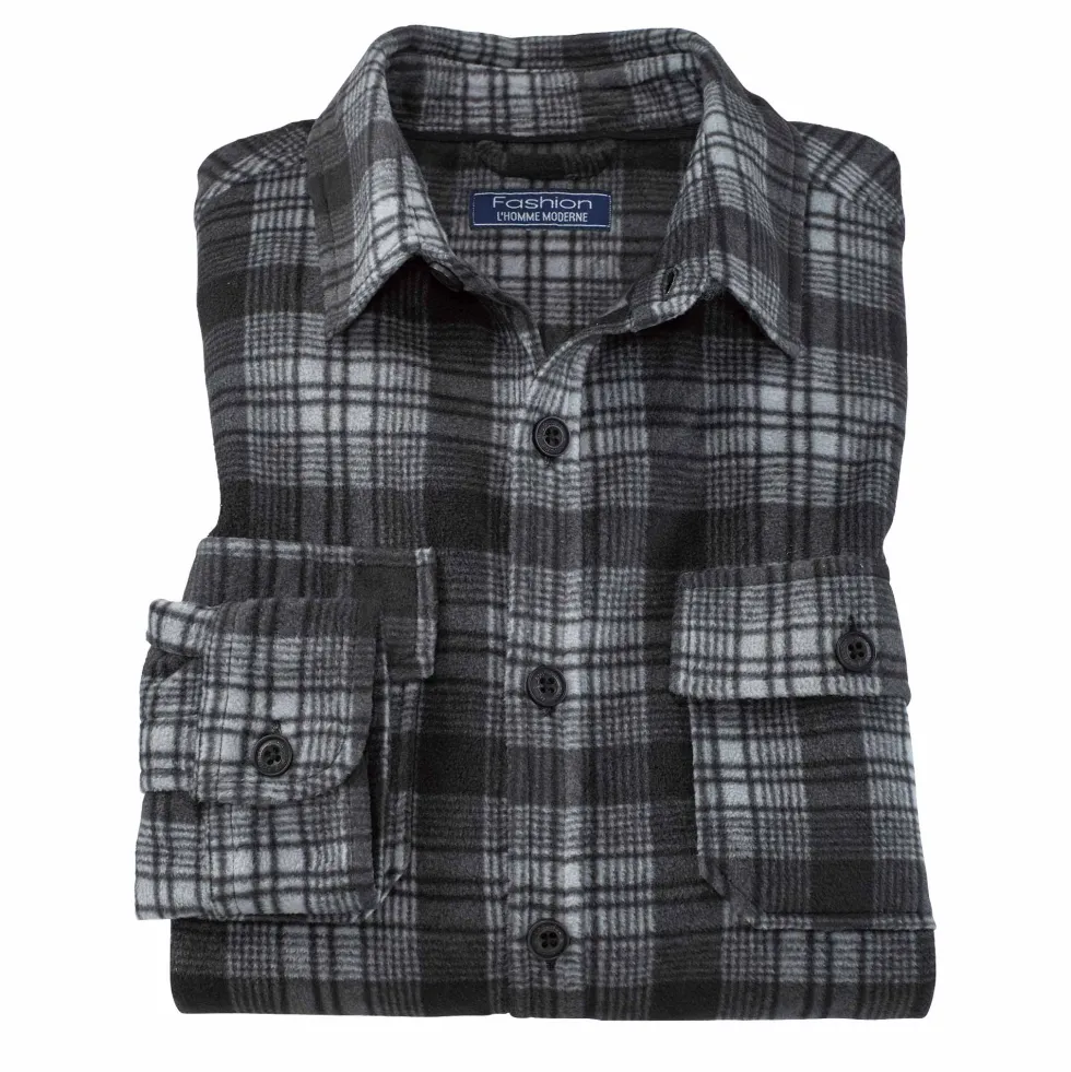 Chemise carreaux micropolaire