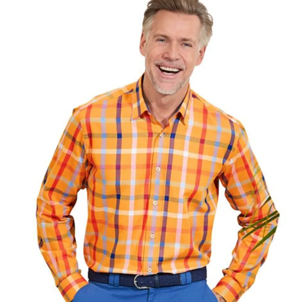 Chemise carreaux Oxford