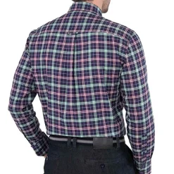 Chemise carreaux Oxford-style