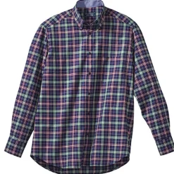 Chemise carreaux Oxford-style
