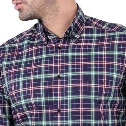 Chemise carreaux Oxford-style