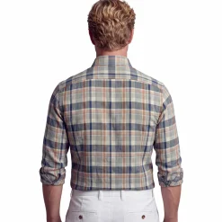 Chemise carreaux pastel