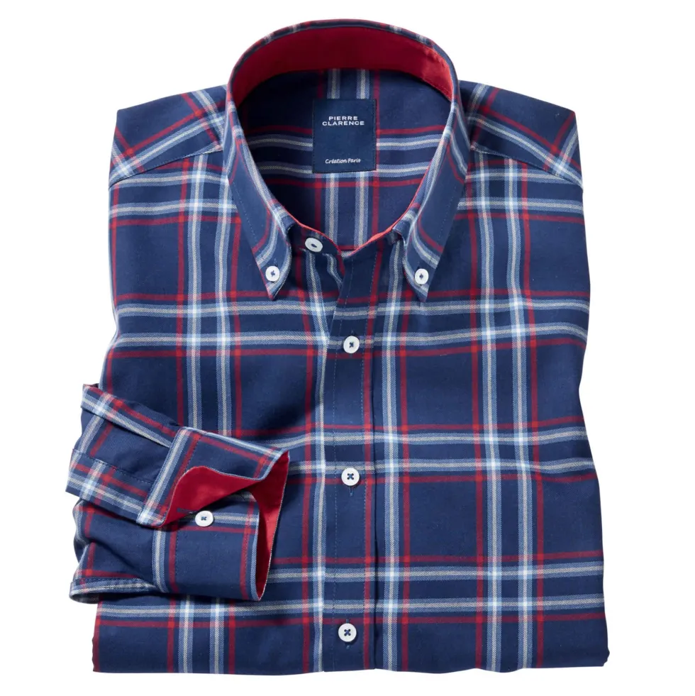 Chemise Carreaux Pierre Clarence