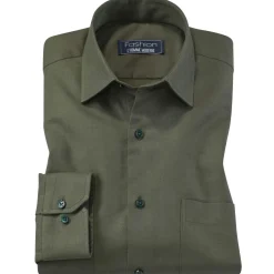 Chemise coton extensible