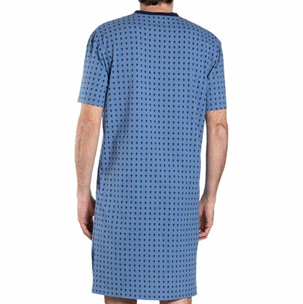 Chemise de nuit fleurs de lys