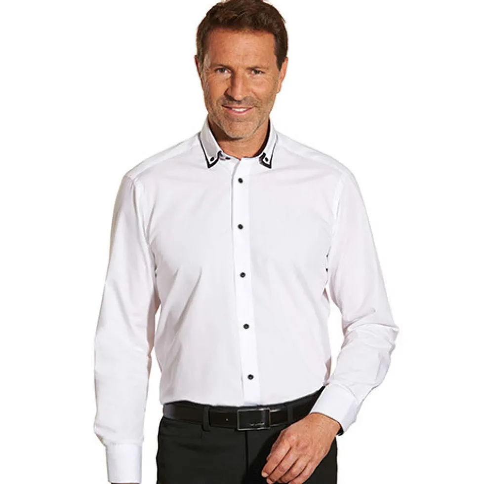 Chemise double col