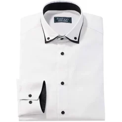 Chemise double col