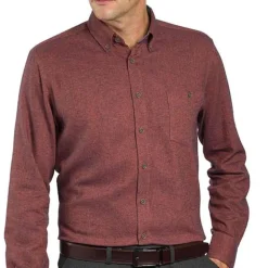 Chemise flanelle chevrons