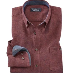 Chemise flanelle chevrons