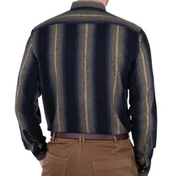 Chemise flanelle col mao