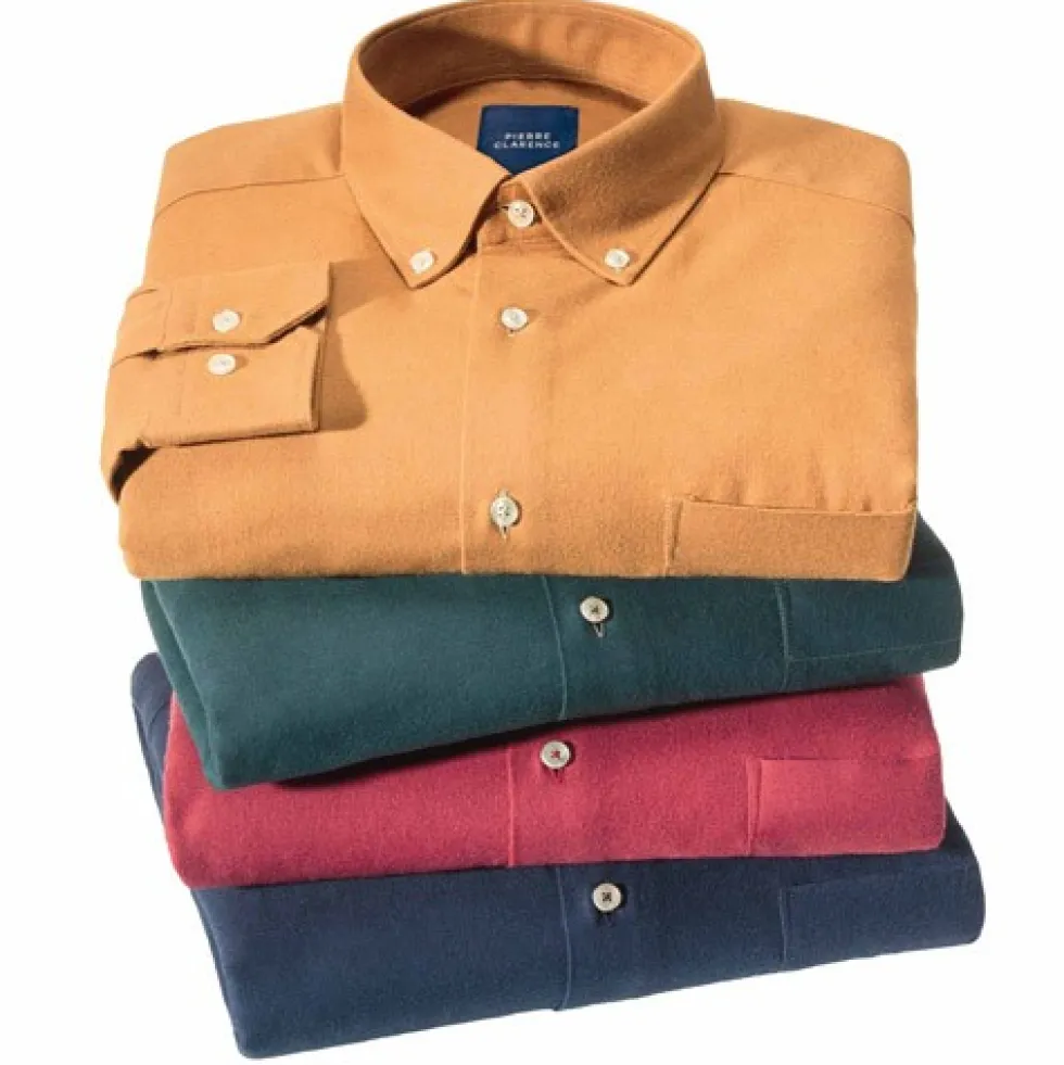 Chemise flanelle laine Pierre Clarence®