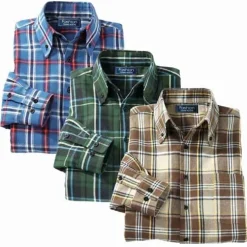 Chemise Flanelle - les 3