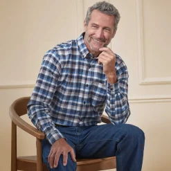 Chemise flanelle stretch