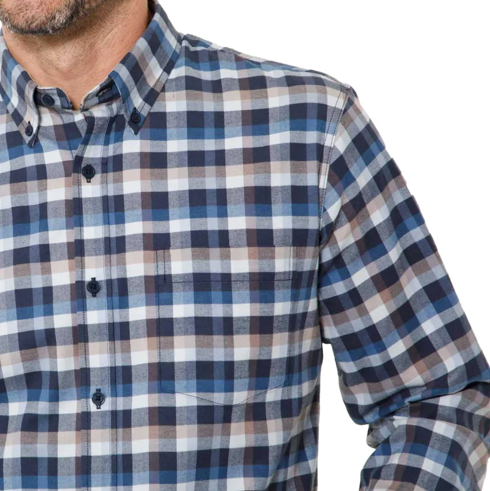 Chemise flanelle stretch