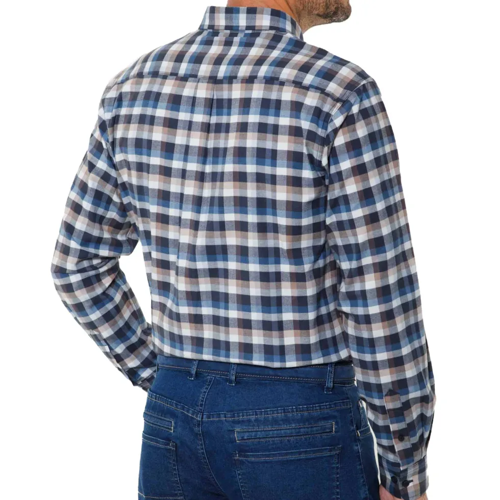 Chemise flanelle stretch