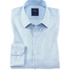 Chemise héritage sans repassage carreaux