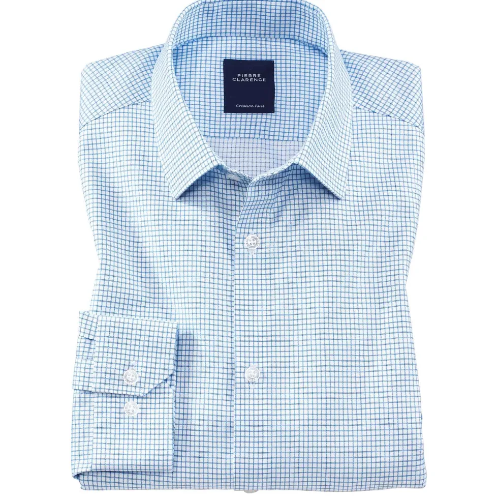 Chemise héritage sans repassage carreaux