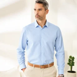 Chemise héritage sans repassage carreaux