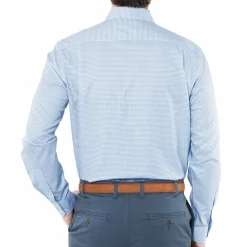 Chemise héritage sans repassage carreaux