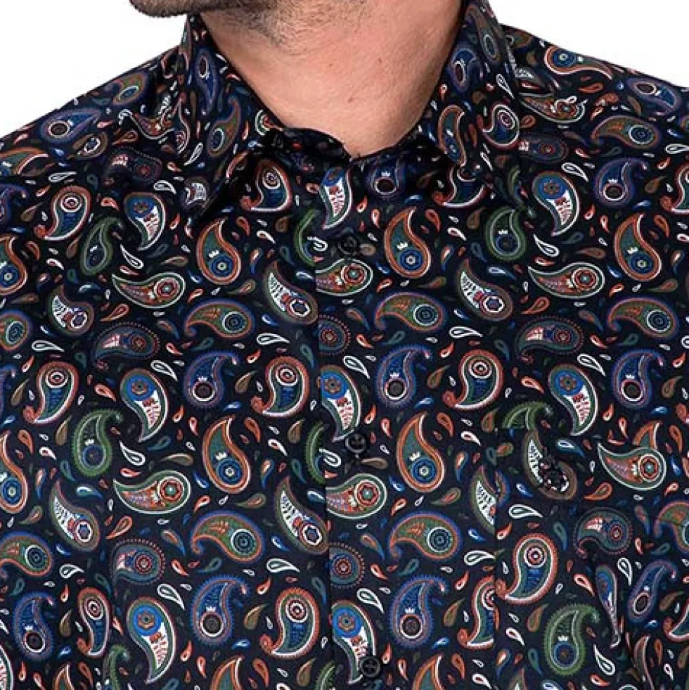 Chemise imprimé cachemire