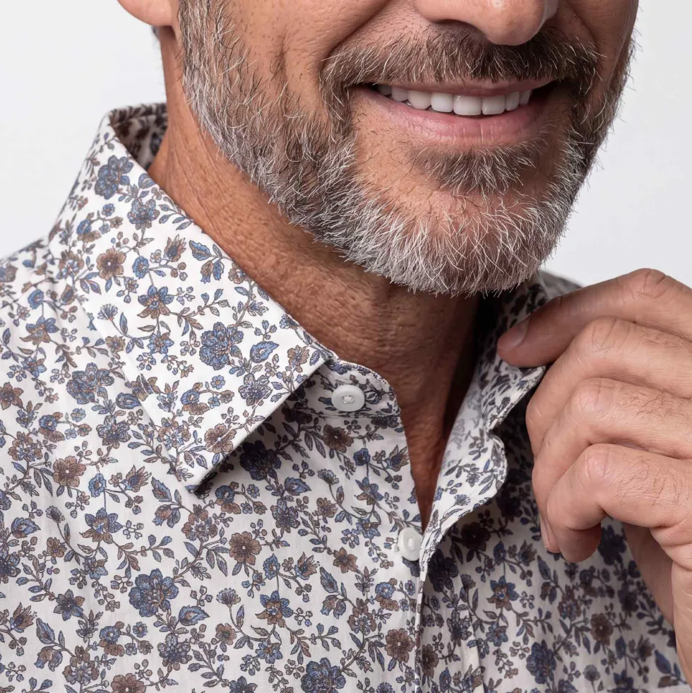 Chemise imprimée floréal