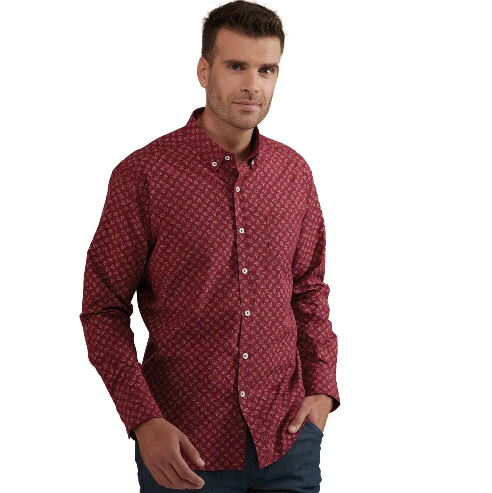 Chemise imprimé fleuri