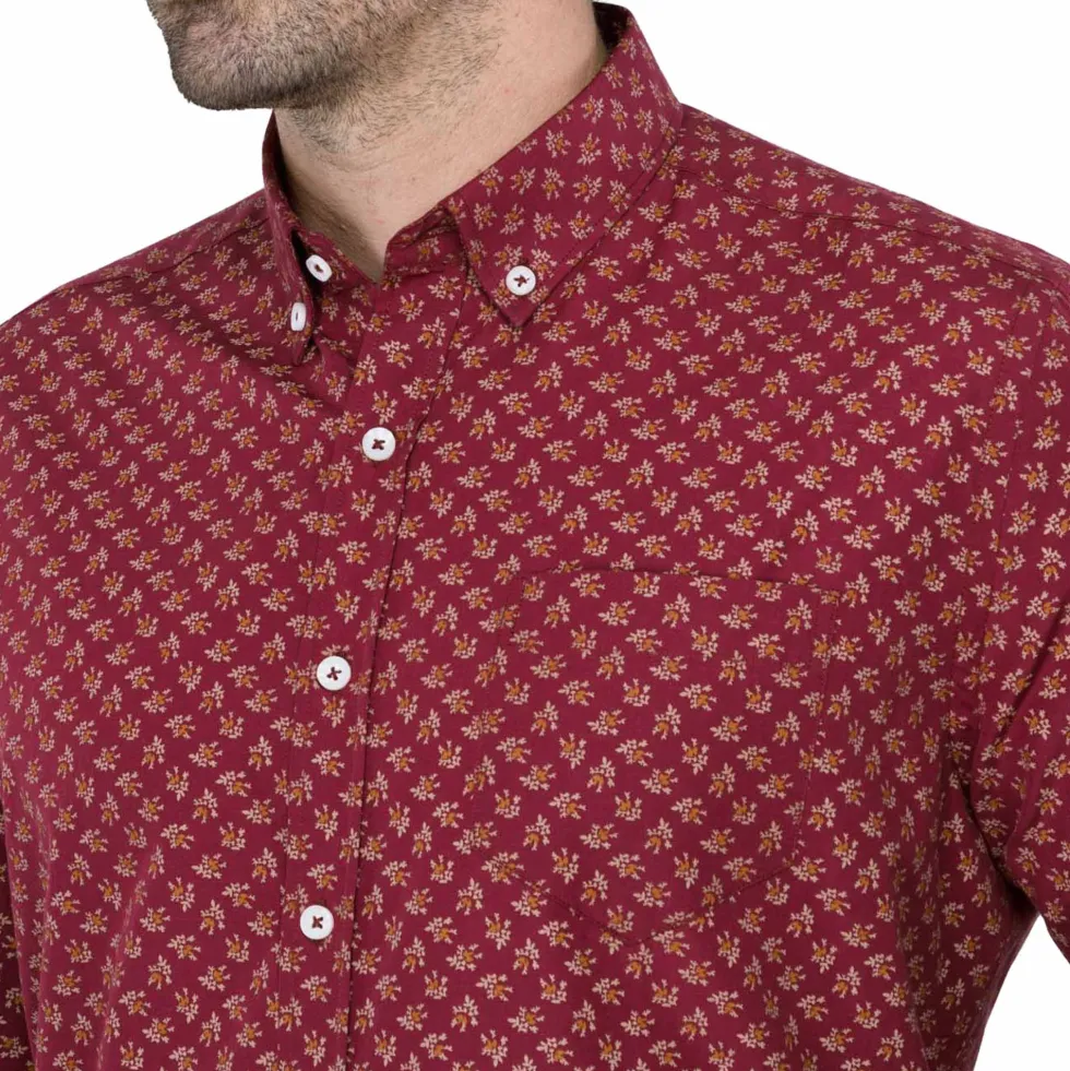 Chemise imprimé fleuri