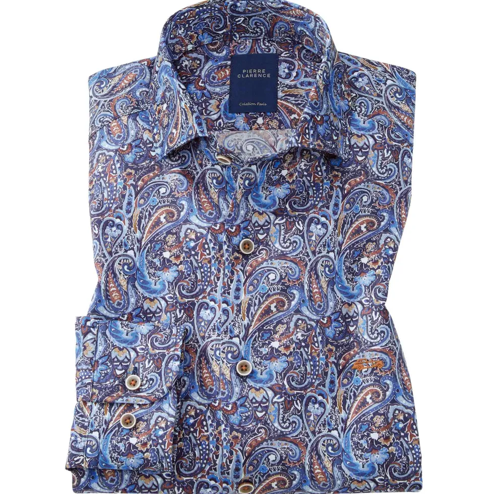 Chemise imprimé ramages