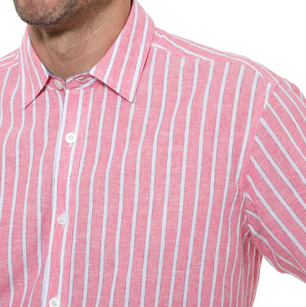 Chemise lin Pink Florida