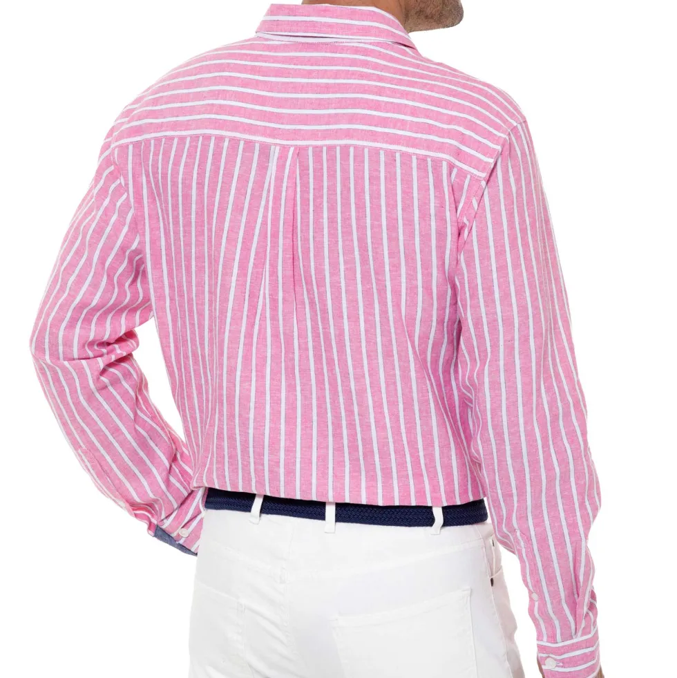 Chemise lin Pink Florida