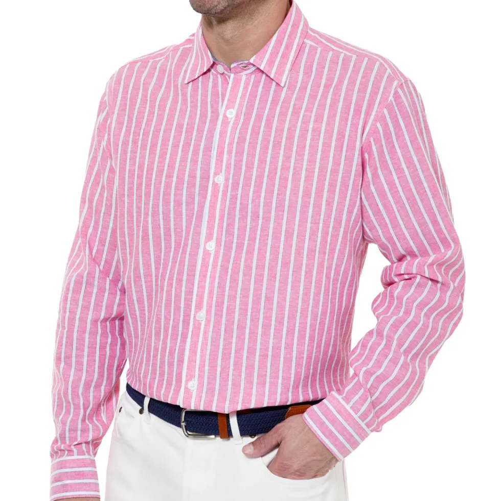 Chemise lin Pink Florida