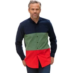 Chemise patchwork velours