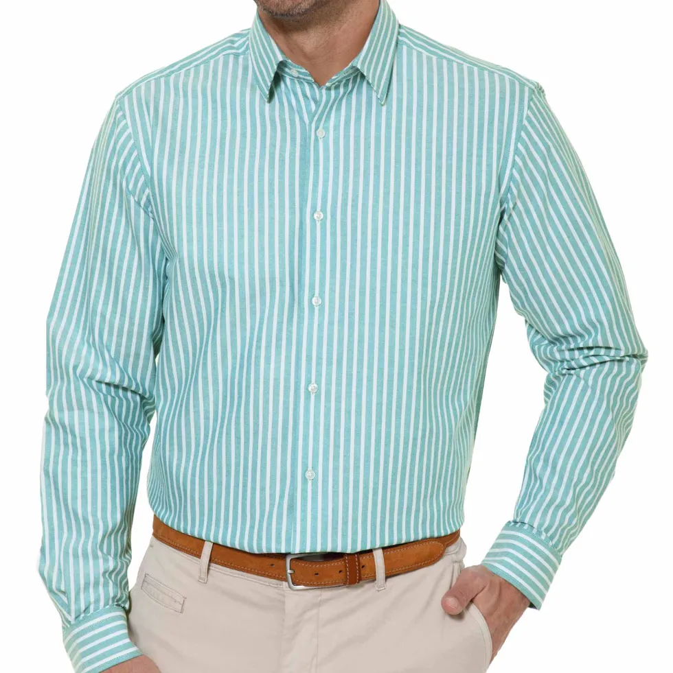 Chemise rayée Oxford