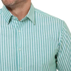 Chemise rayée Oxford