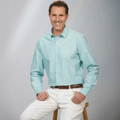 Chemise rayée Oxford