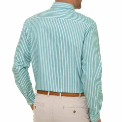 Chemise rayée Oxford