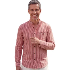 Chemise rayée Seersucker