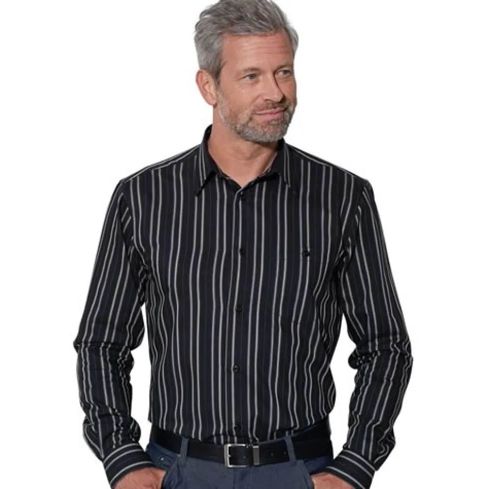 Chemise à rayures ministre