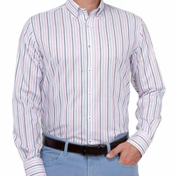 Chemise rayures Oxford
