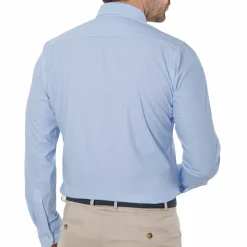 Chemise super stretch motif sans repassage