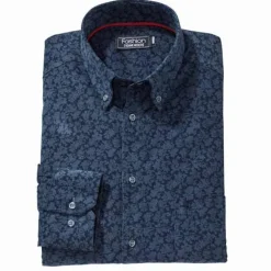 Chemise velours imprimé